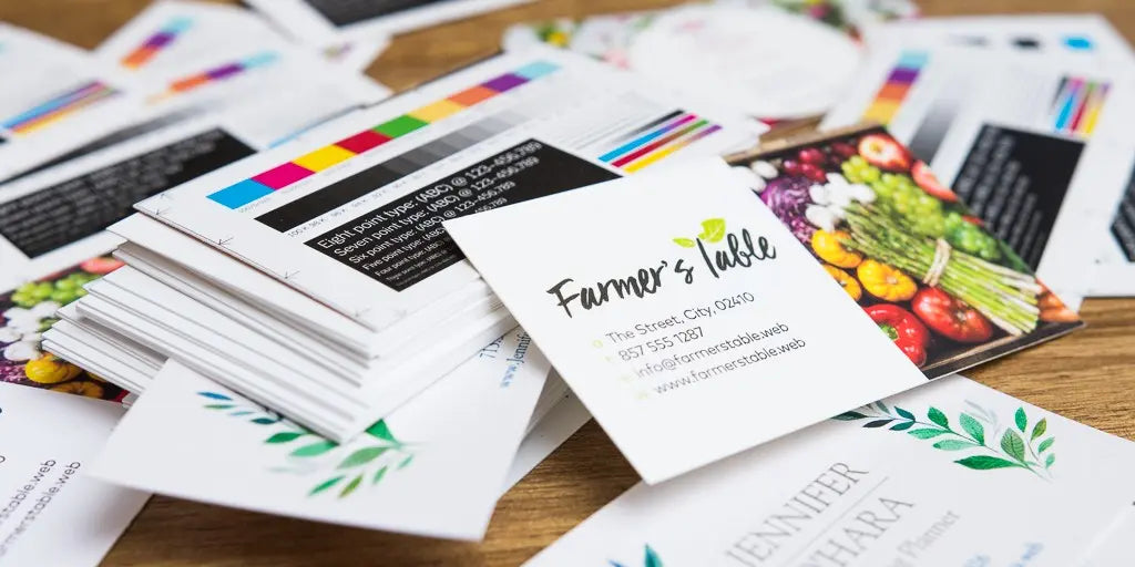 Print business deals cards at home