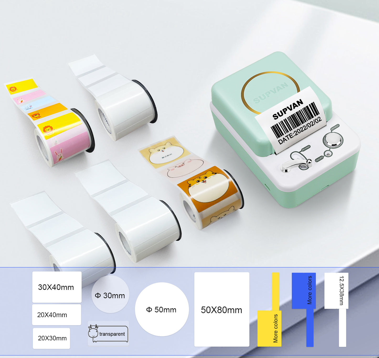 SUPVAN T50M Label Tape