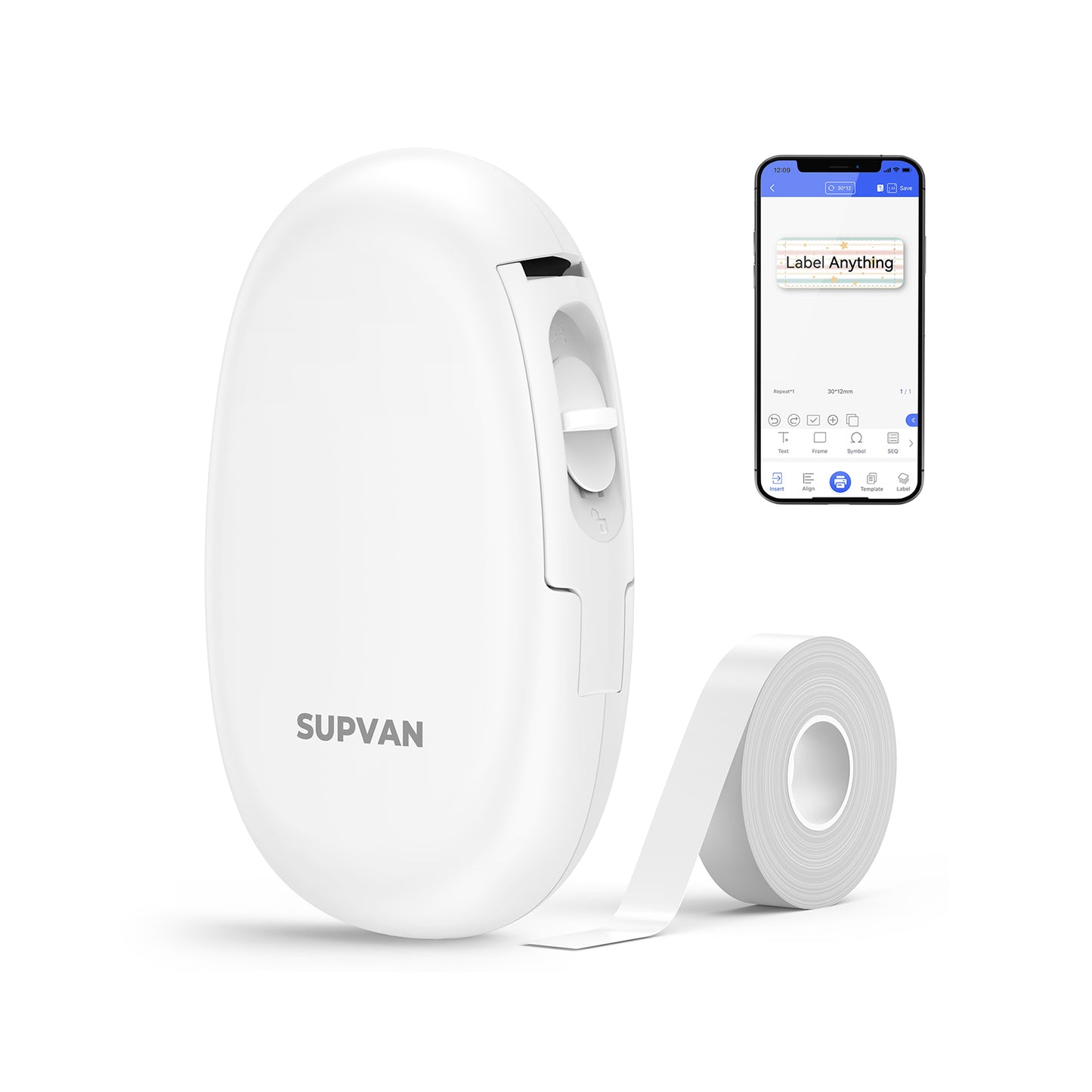 SUPVAN E10 Mini Bluetooth Label Printer