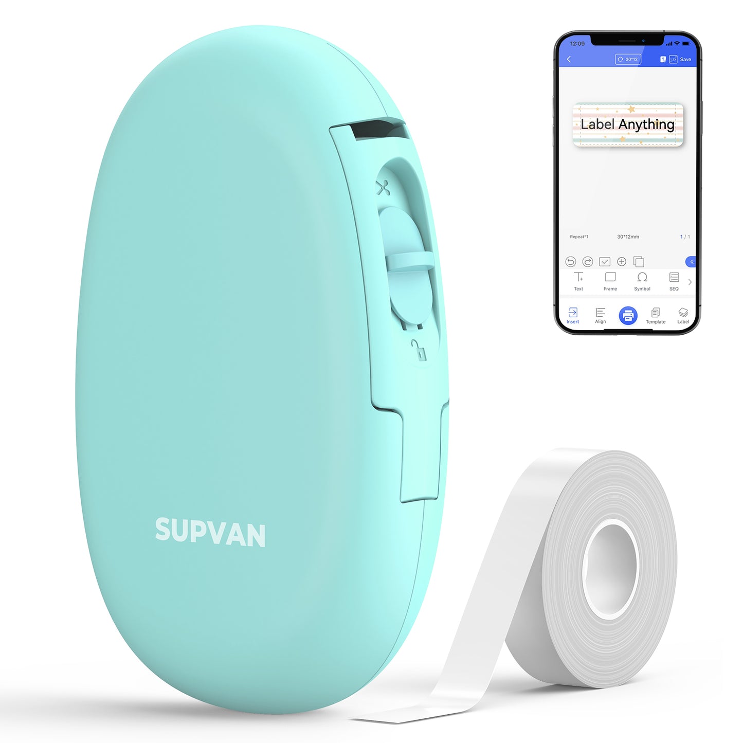 SUPVAN E10 Mini Bluetooth Label Printer