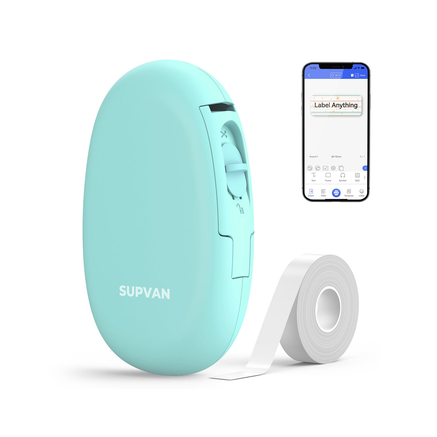 SUPVAN E10 Mini Bluetooth Label Printer