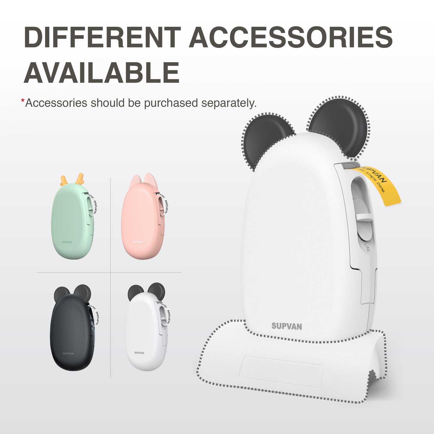 SUPVAN E10 Mini Bluetooth Label Printer