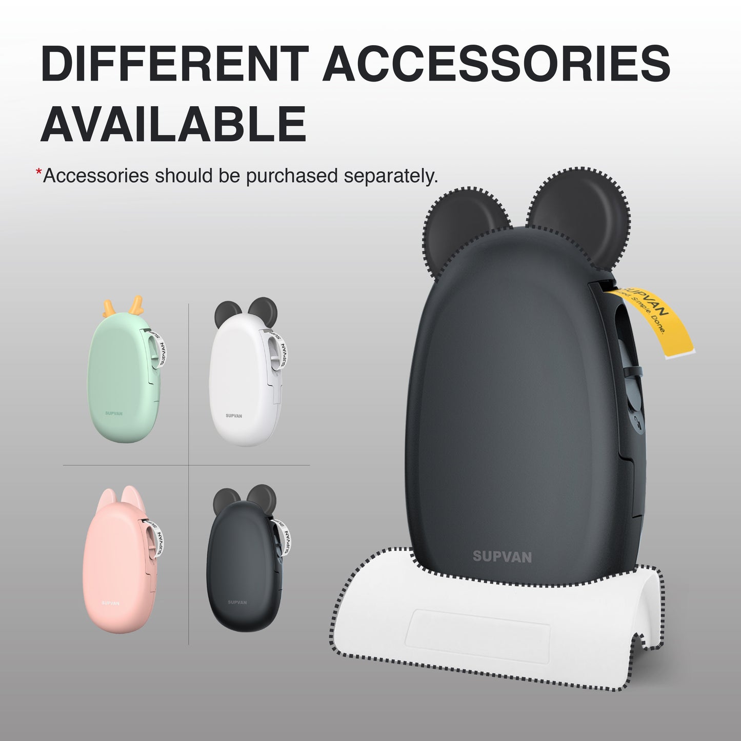 SUPVAN E10 Mini Bluetooth Label Printer