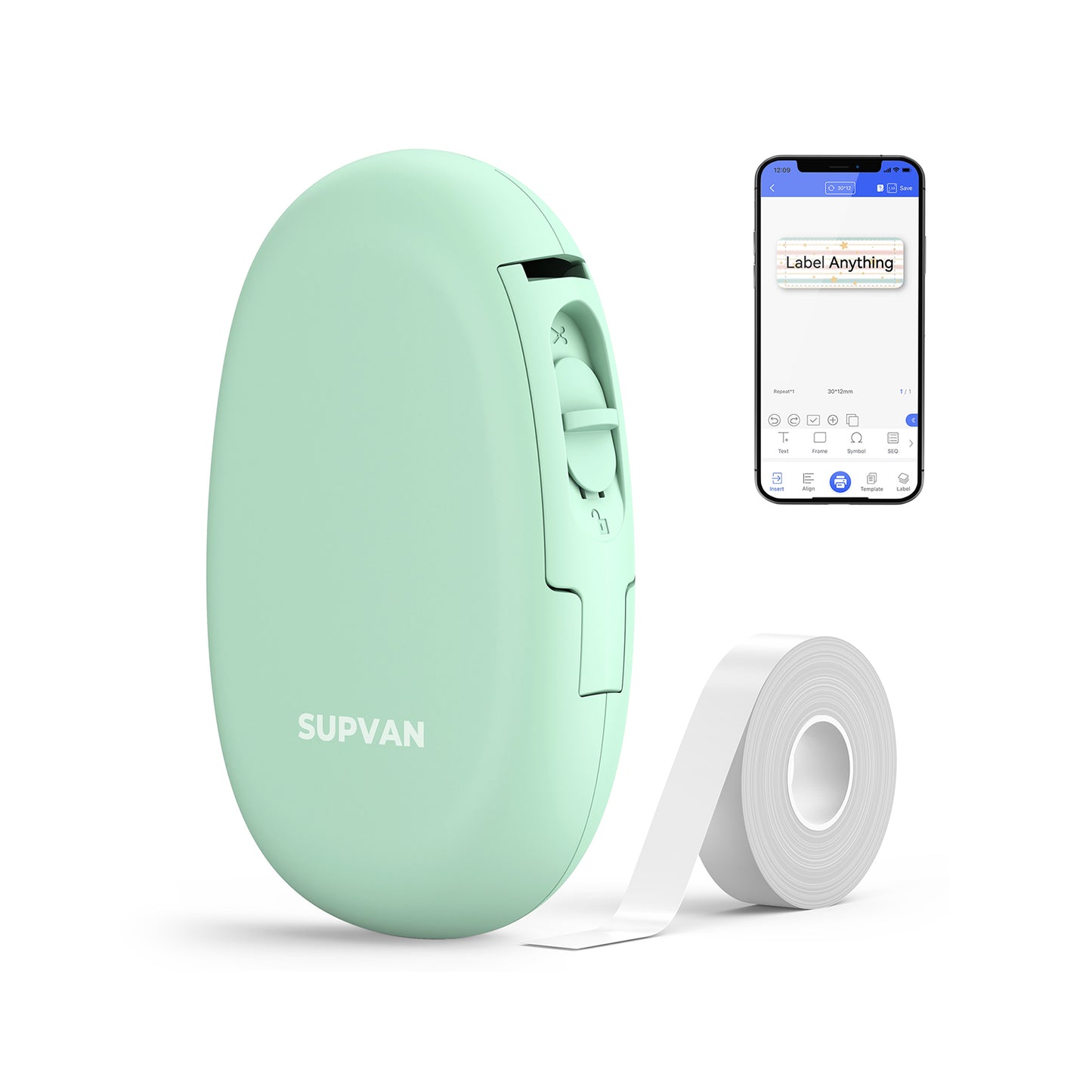 SUPVAN E10 Mini Bluetooth Label Printer