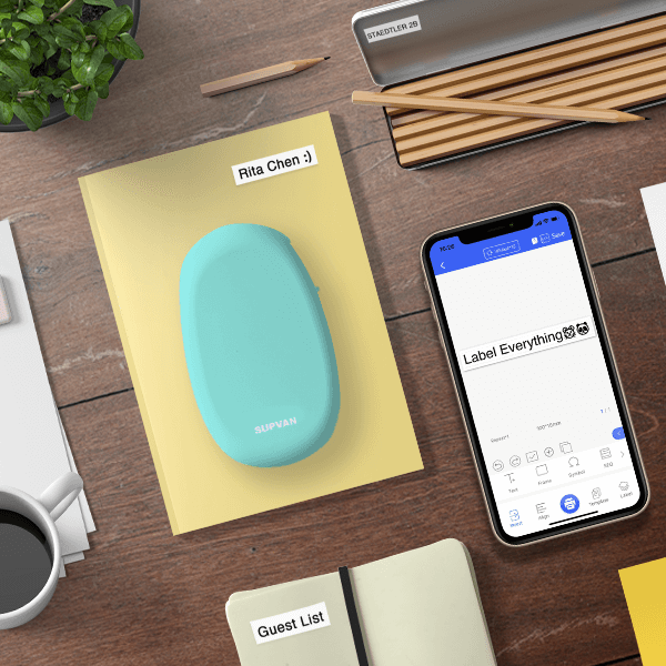 SUPVAN E10 Mini Bluetooth Label Printer