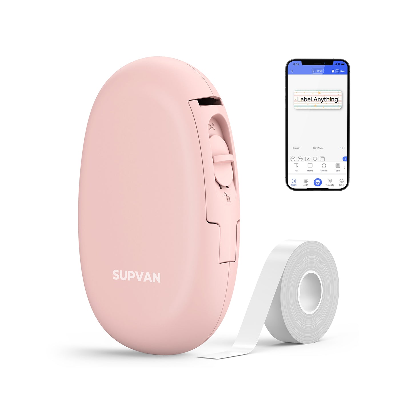 SUPVAN E10 Mini Bluetooth Label Printer