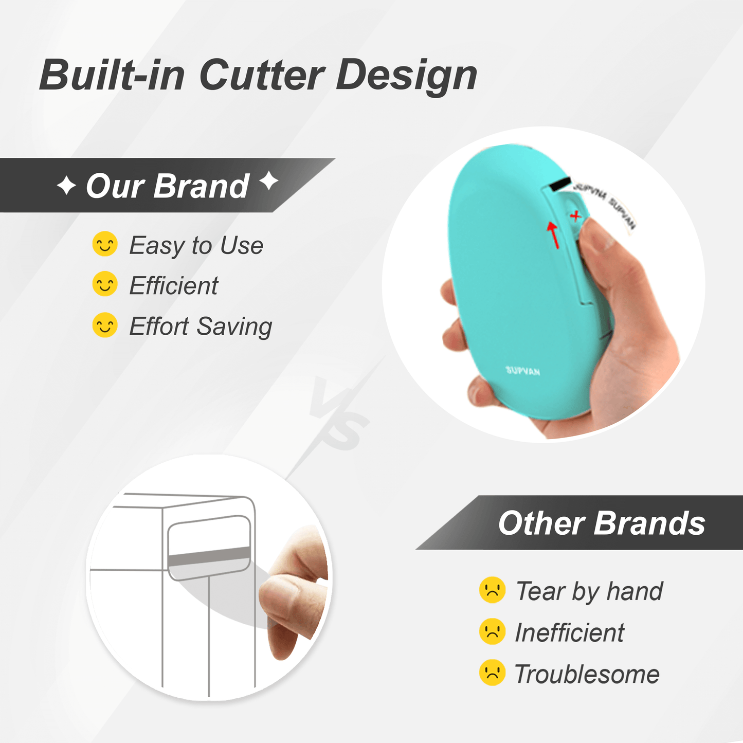 SUPVAN E10 Mini Bluetooth Label Printer