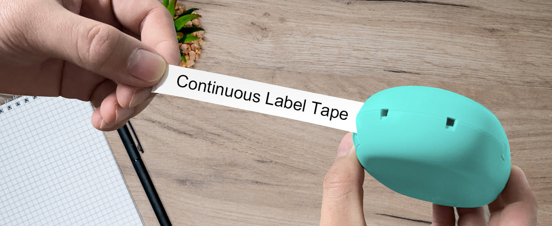 Why more people like to use continuous label tape