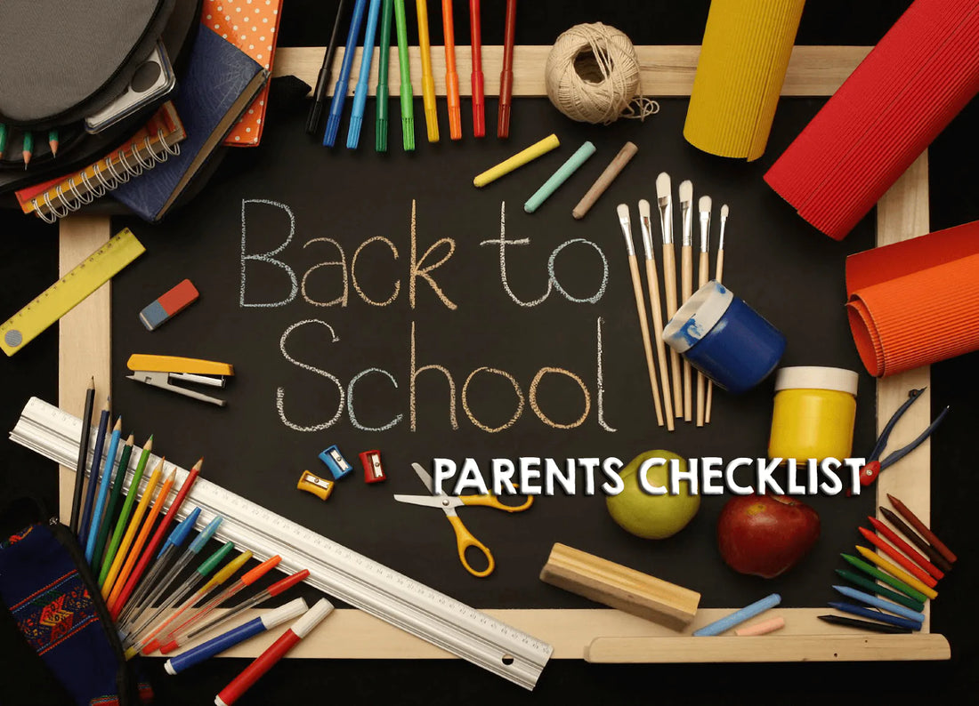 Back to School Stationery Checklist for Parents