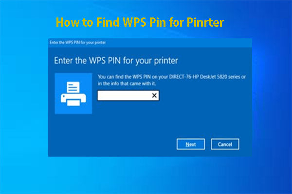 Something You Need to Know About WPS Pin on Printer