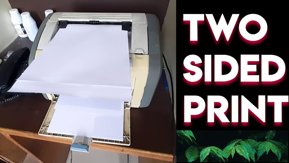 How to Print Both Sides of Paper