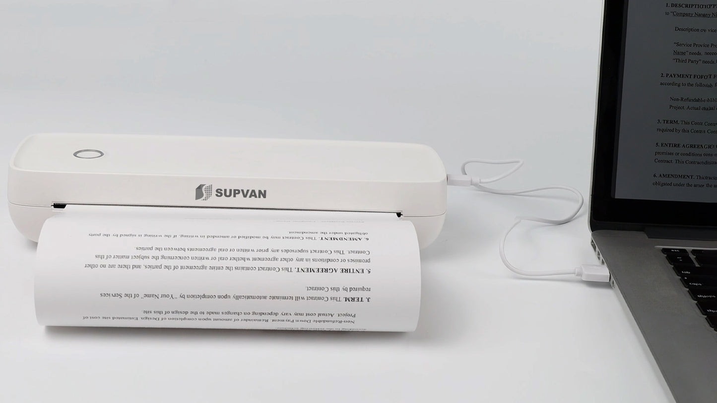SUPVAN T200M Bluetooth Label Printer