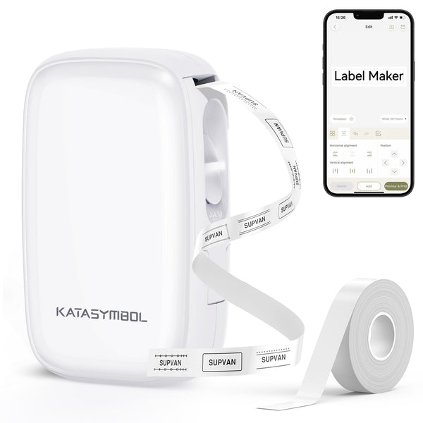 Supvan Katasymbol E16 Étiqueteuse Bluetooth Multi-modèle Pour La Maison, La  Cuisine, L'organisation Du Bureau Blanc - Temu Canada