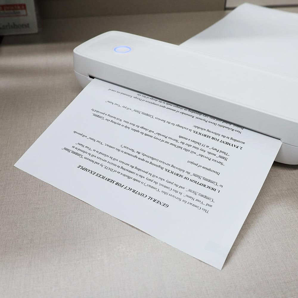 Multipurpose Copy Printer Paper, 8.5×11", Available for T200M Printer