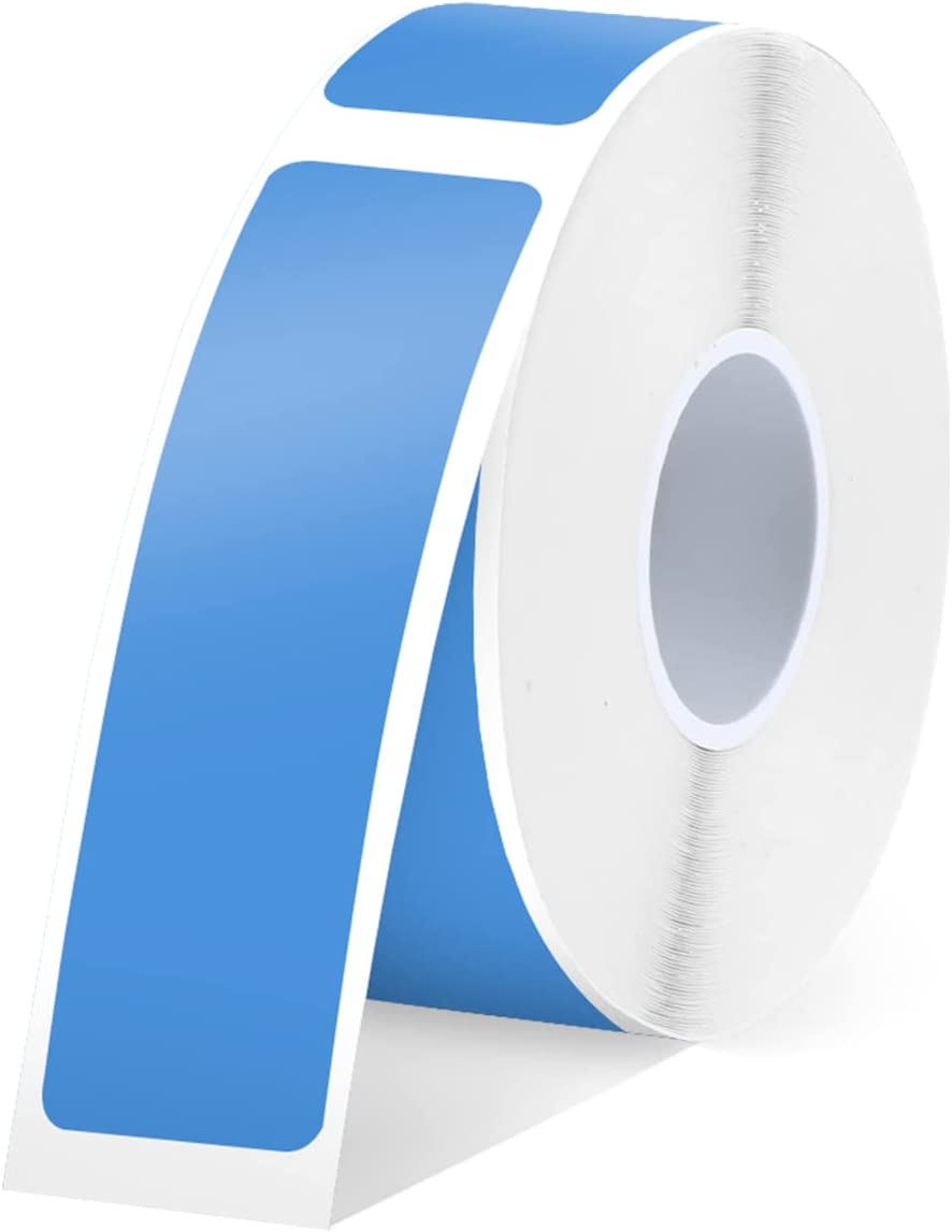 Ruban d'étiqueteuse SUPVAN E10 et E16 - Recharge de papier d'impression d' étiquettes - Taille continue - 1,5 cm x 50,7 m - Laminé thermique -  Imperméable - Autocollant multifonction : : Électronique
