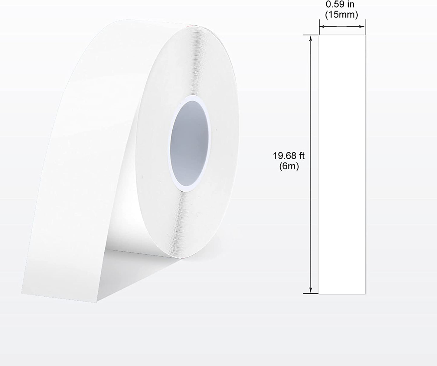 SUPVAN E10 Transparent Label Print Tape